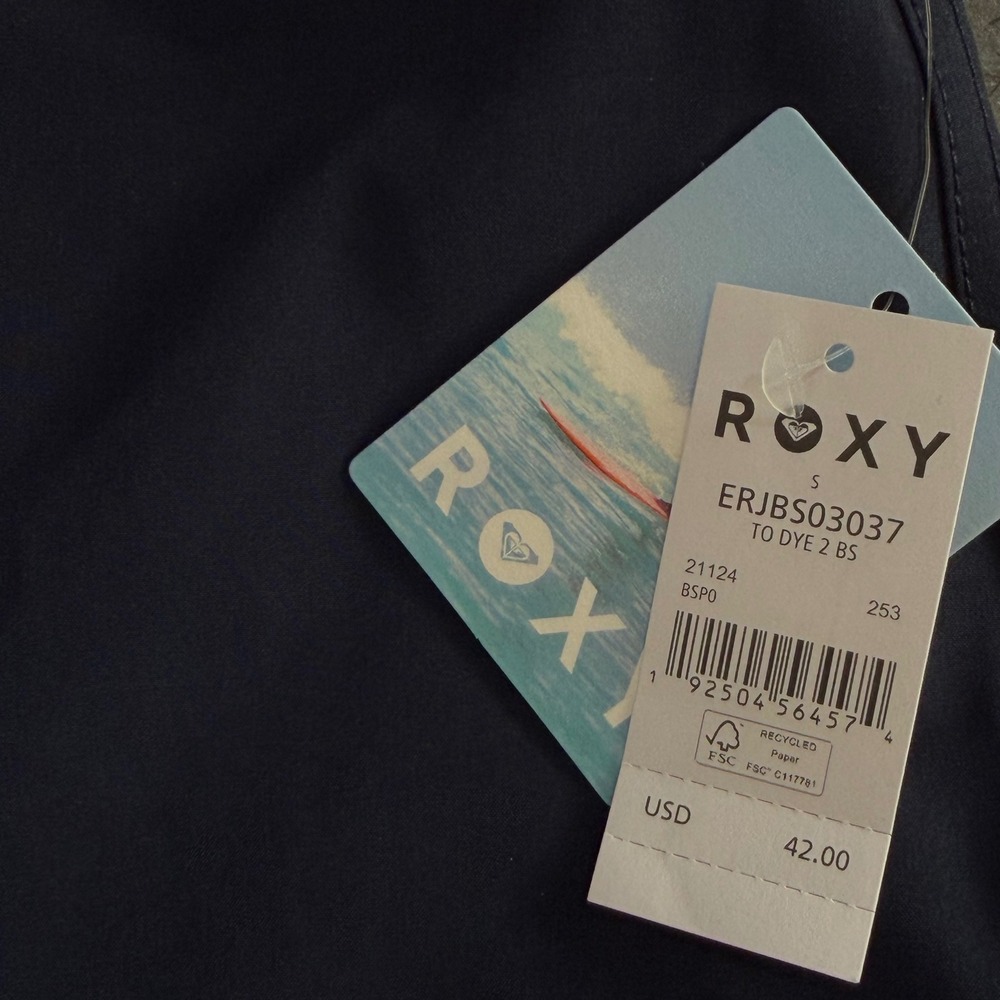 NWT Roxy Women's Board Shorts – Quick Dry Swim Bottoms, 2" Inseam - Picture 7 of 8
